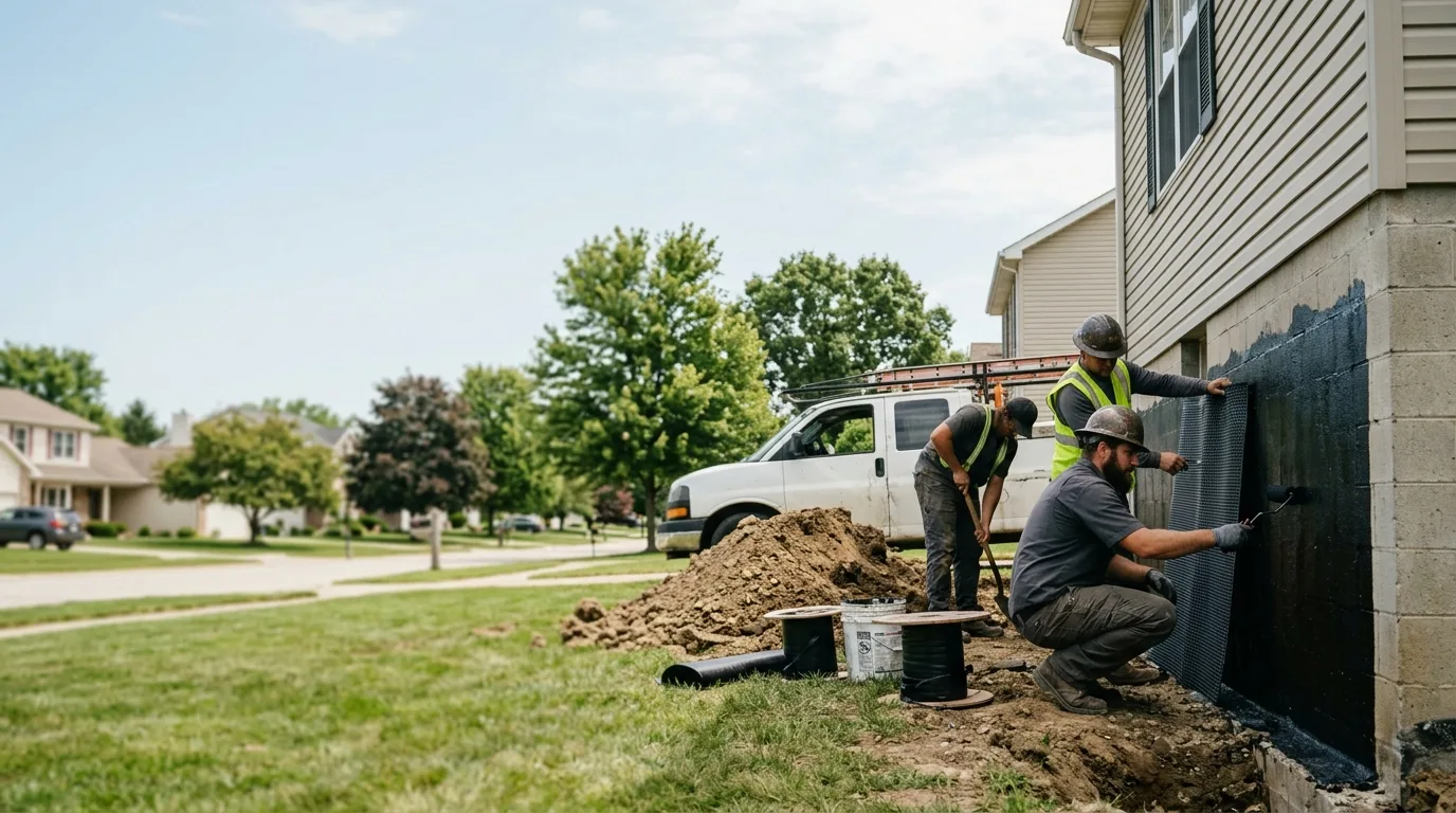 Basement Waterproofing in Fowler, OH near me